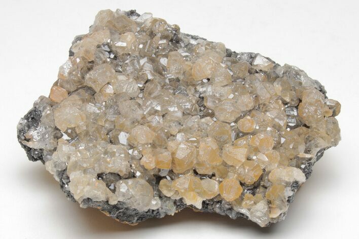 Cerussite Crystals on Galena - Morocco #213572